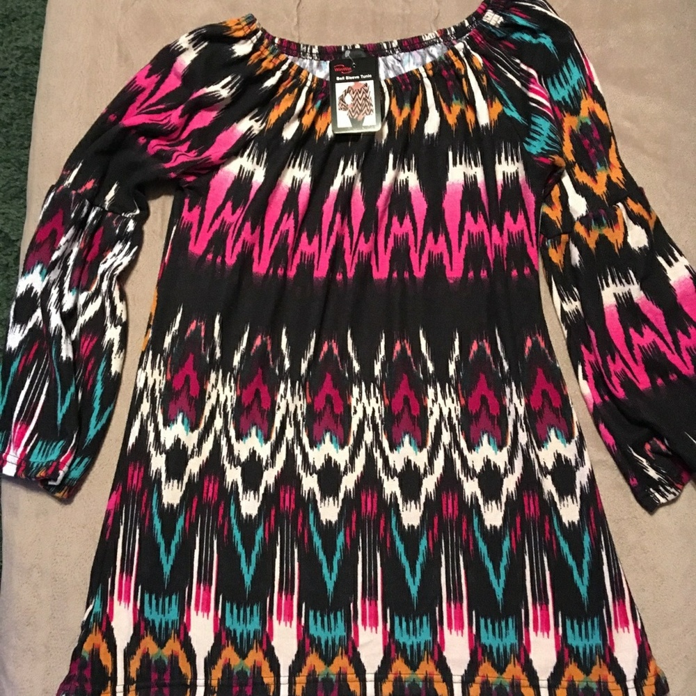 Bell Sleeve Tunic, Size S-M